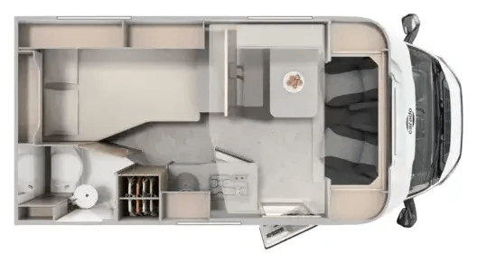 Grundriss Carado T 135