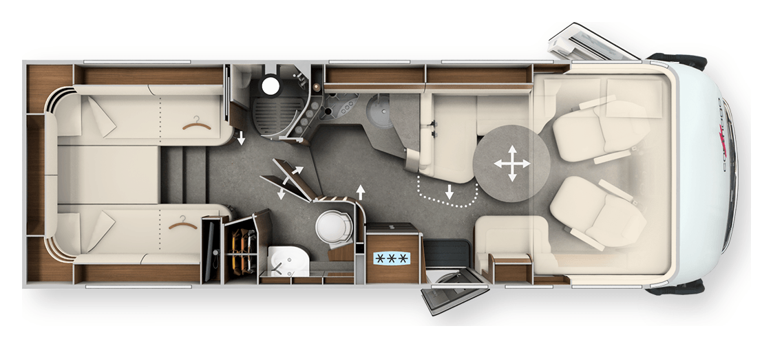 Grundriss Carthago chic e-line I 50 LE