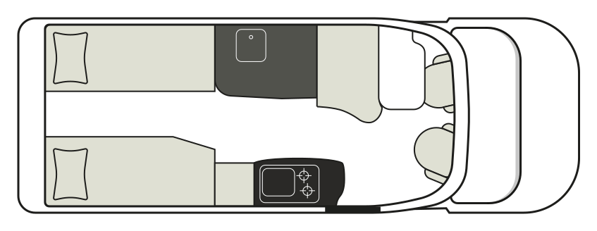Grundriss Hymer Exsis-t 474