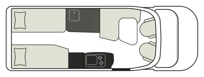 Grundriss Hymer ML-T 570