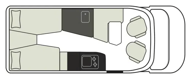Grundriss Hymer ML-T 580