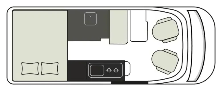 Grundriss Hymer Redwood Redwood 600