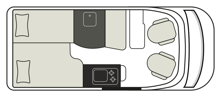 Grundriss Hymer Yosemite