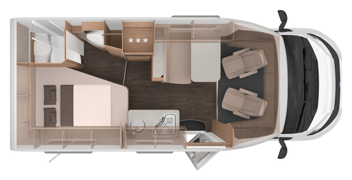 Grundriss KNAUS L!VE TI 590 MF