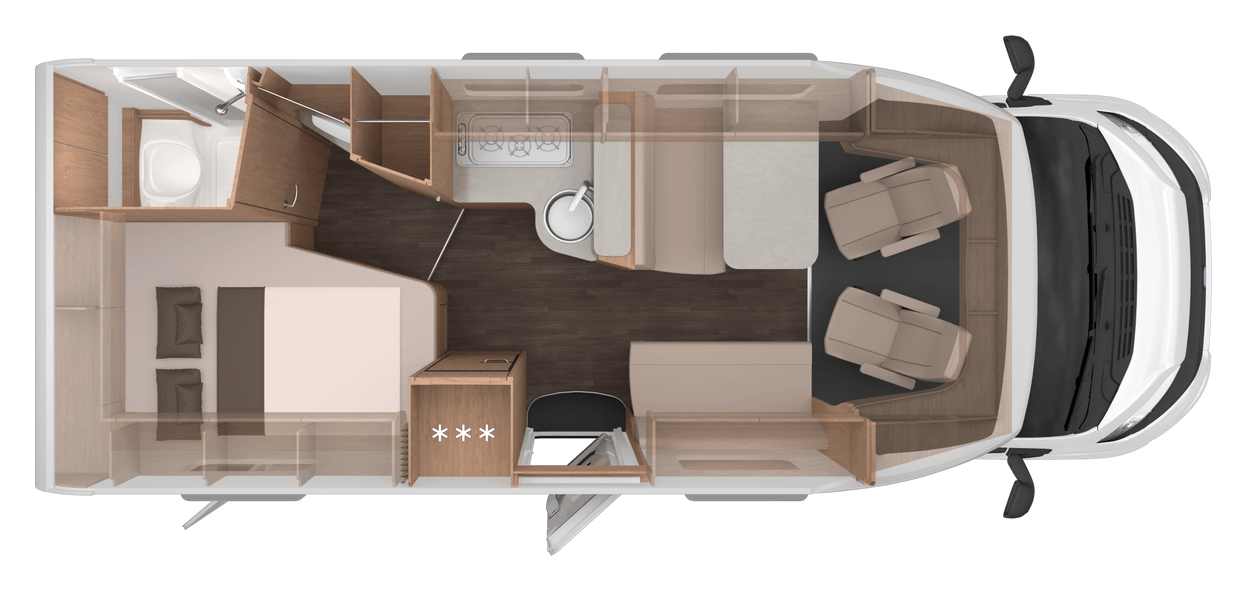 Grundriss KNAUS L!VE TI 650 MF